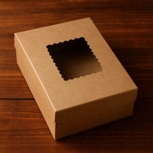 24 cupcake craft window boxes