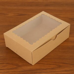 6 cupcake craft window boxes