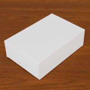 6 cupcake white boxes