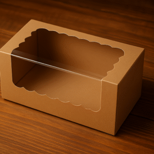 double cupcake kraft window