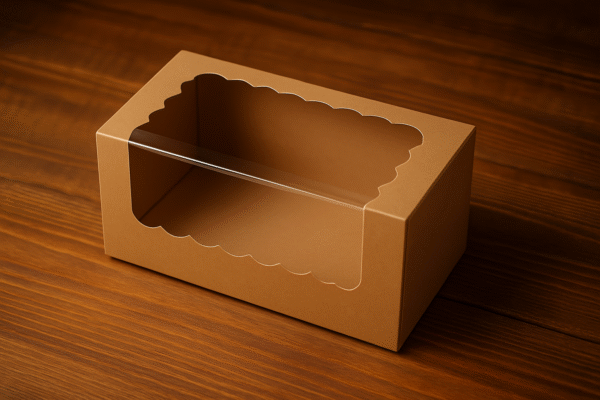 double cupcake kraft window
