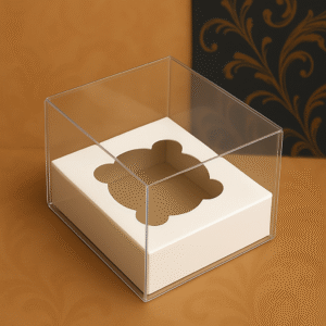 SINGLE CUPCAKE BOXES CLEAR